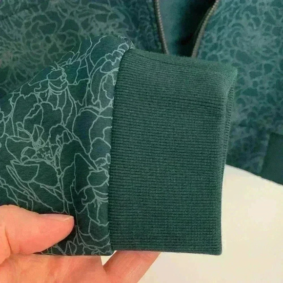 Balance Athletica Teal Bomber Jacket, Womens Size Small - Picture 10 of 13